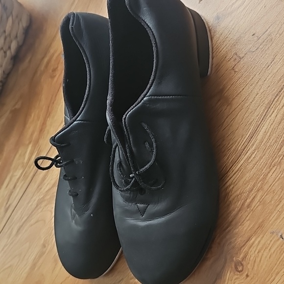 Bloch Dance Women's Sync Tap Shoes Black Leather Sz 9.5.SH316 - Picture 9 of 10